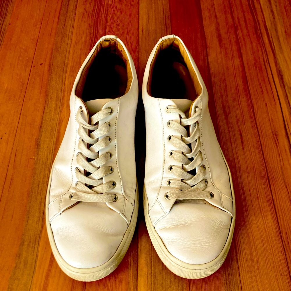Thursday Casual White Leather Sneaker - Size 11.5